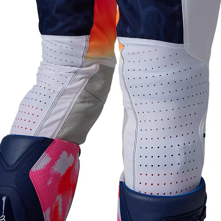 Pantalon Moto Flexair Ryvr Edicion Limitada Blanco/Azul/Rosado Fox 7