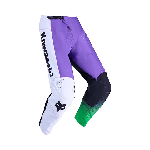 Pantalon Moto Kawasaki 180 Morado Fox