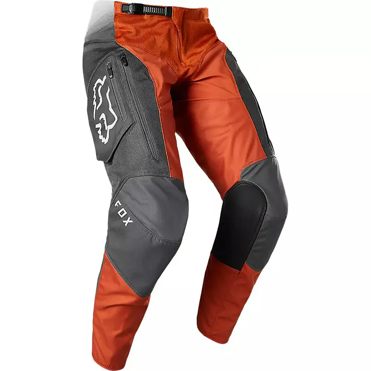 Pantalon Moto Legion Air Scanz Naranjo/Gris Fox 1