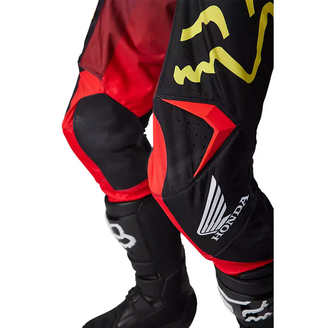 Pantalon Moto Honda Rojo/Morado Fox 6