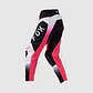 Pantalon Moto Mujer 180 Blackout Negro/Rosado Fox - Miniatura 2