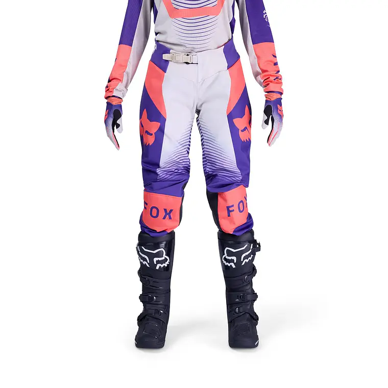 Pantalon Moto Mujer 180 Collect Morado Fox 3