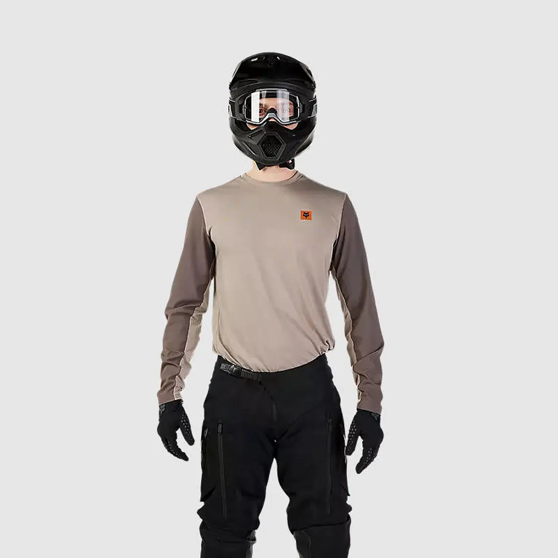 Polera Moto Ranger Offroad Cafe Claro Fox 2
