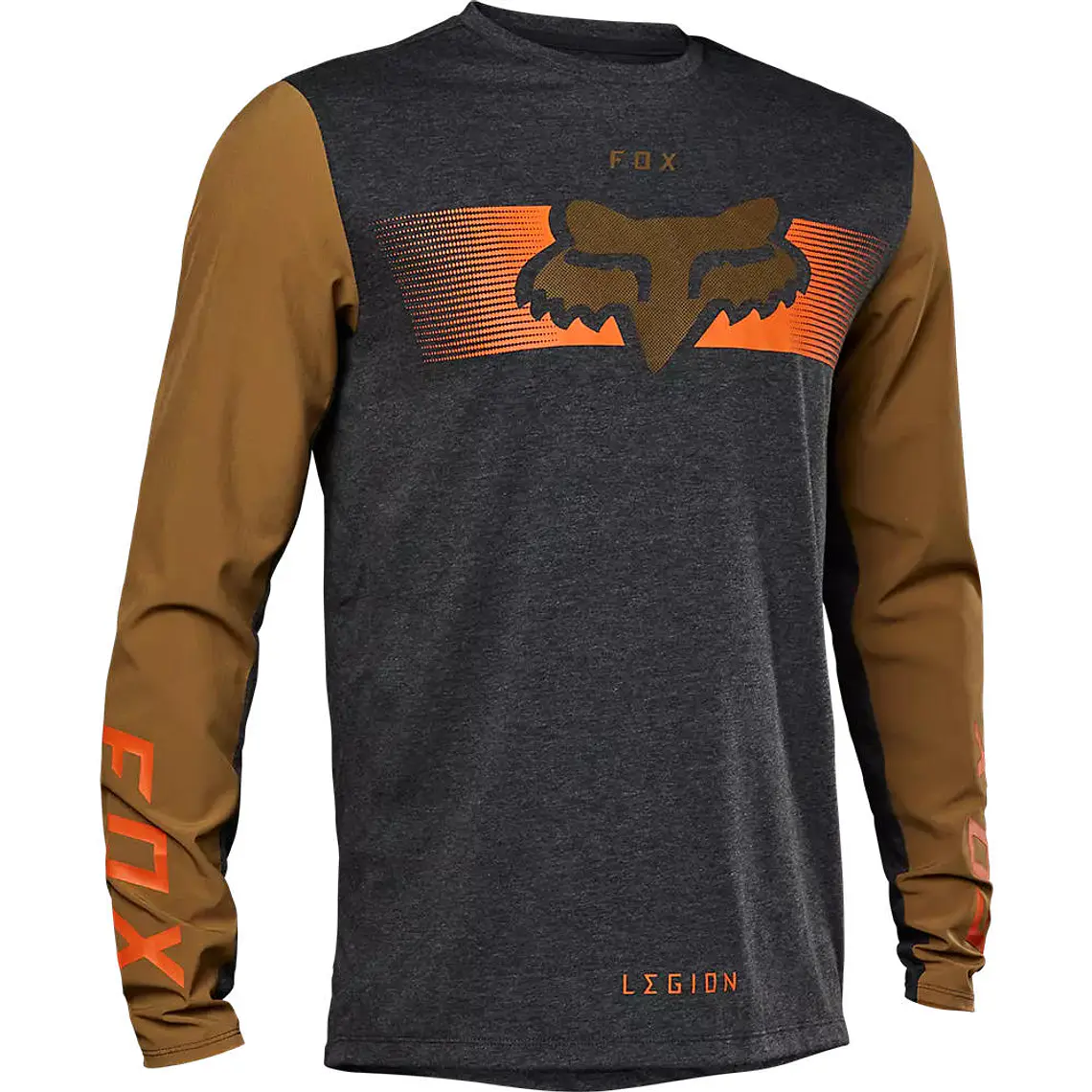 Polera Moto Ranger Offroad Cafe/Gris Fox 1