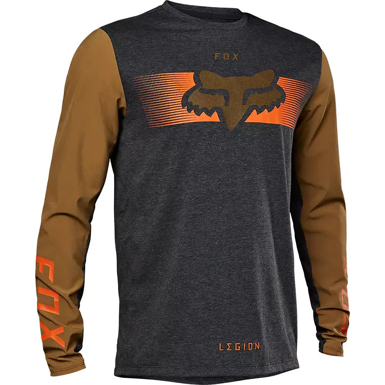 Polera Moto Ranger Offroad Cafe/Gris Fox 1