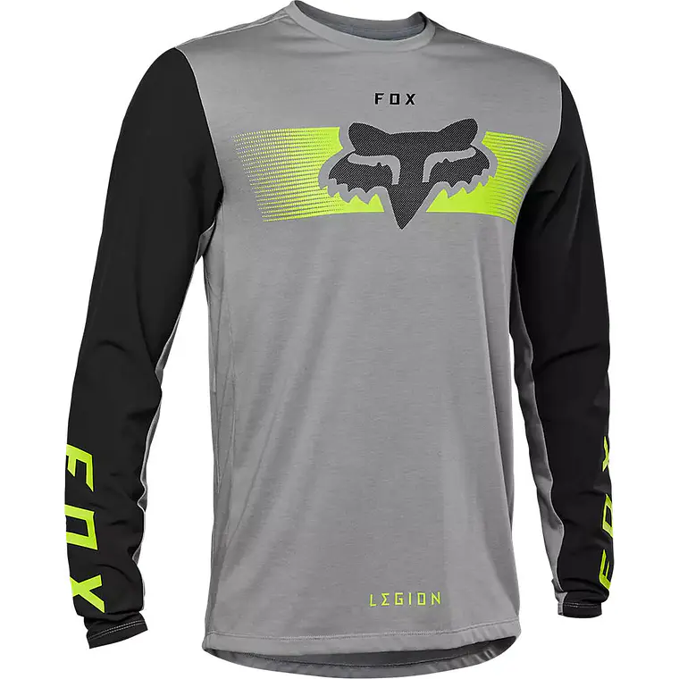 Polera Moto Ranger Offroad Gris Fox 1