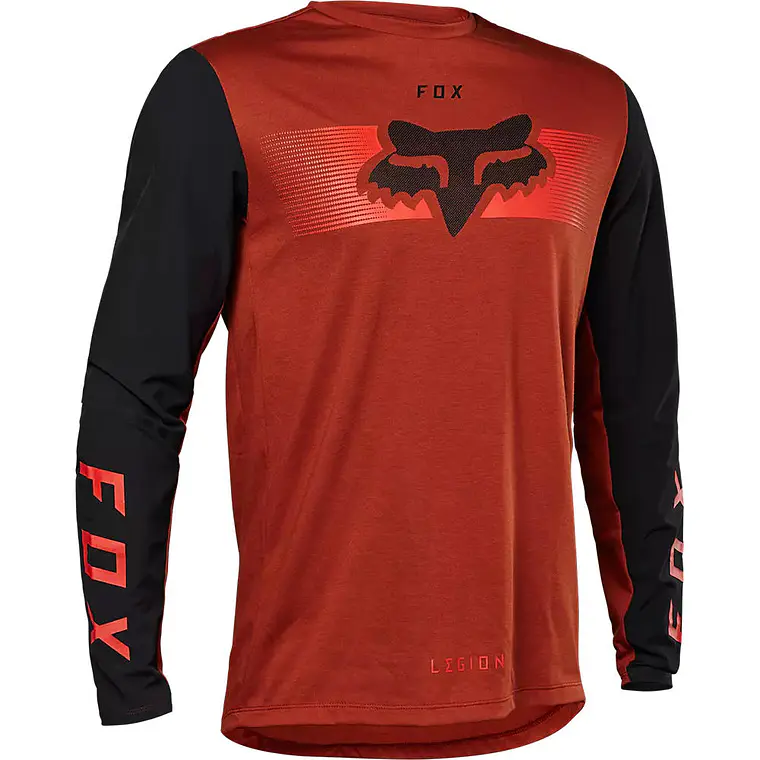 Polera Moto Ranger Offroad Rojo Fox 1