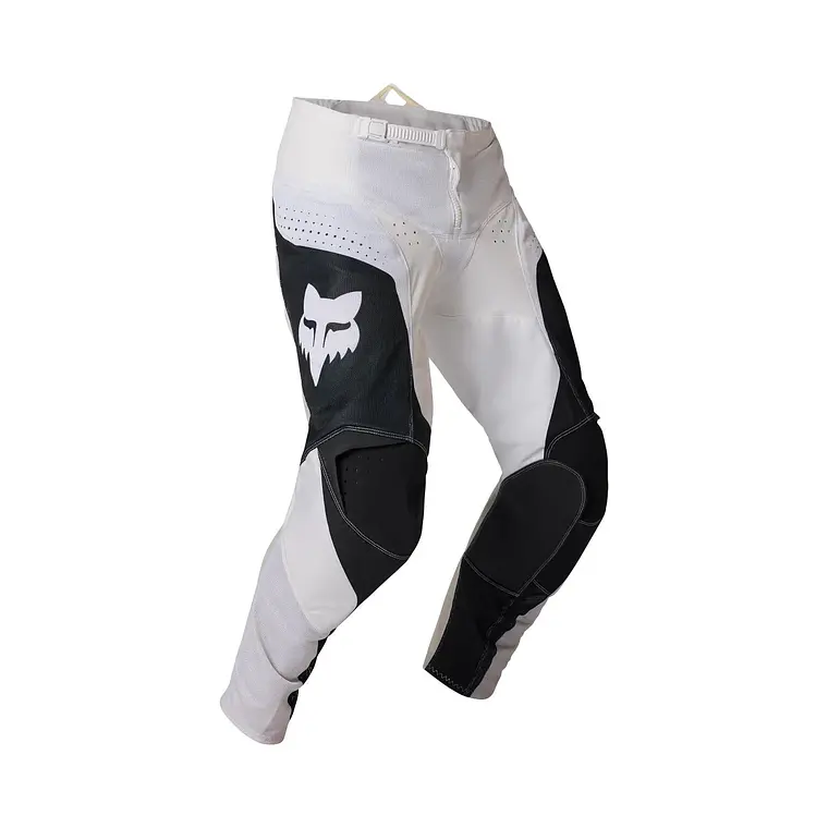 Pantalon Moto 180 Air Taper Negro/Blanco Fox 1