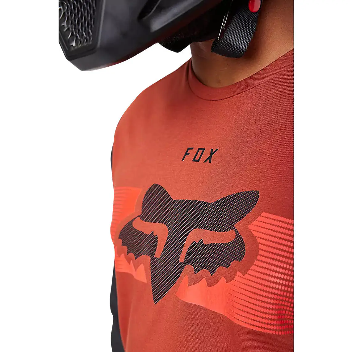 Polera Moto Ranger Offroad Rojo Fox 5