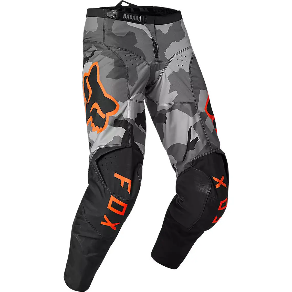 Pantalon Moto 180 BKNR Camo Gris/Naranjo Fox 1