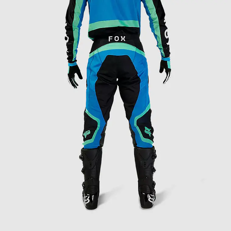 Pantalon Moto 180 Ballast Negro/Azul Fox 4