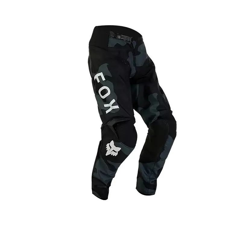 Pantalon Moto 180 Bnkr Negro Fox 1