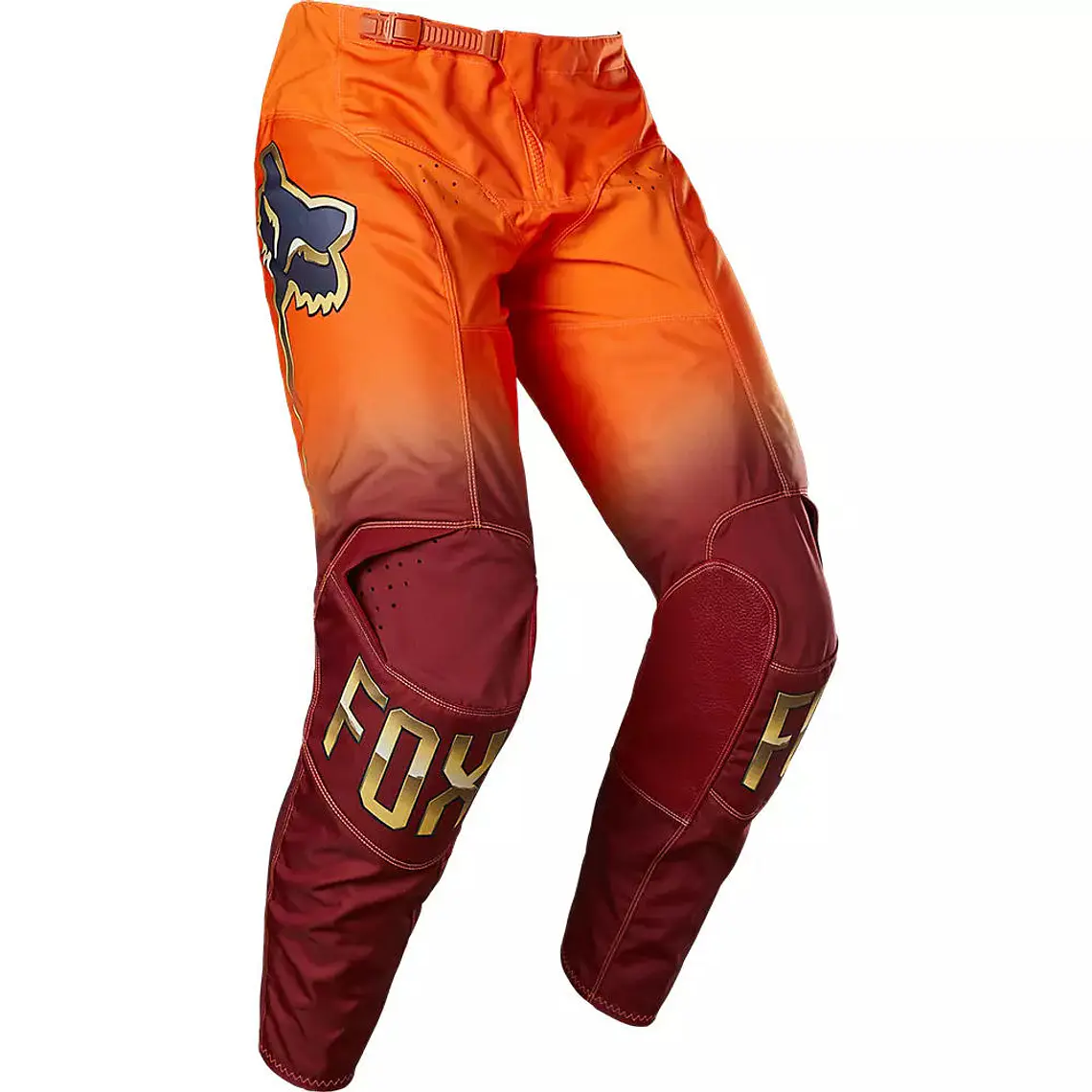 Pantalon Moto 180 CNTRO Naranjo Fox 2