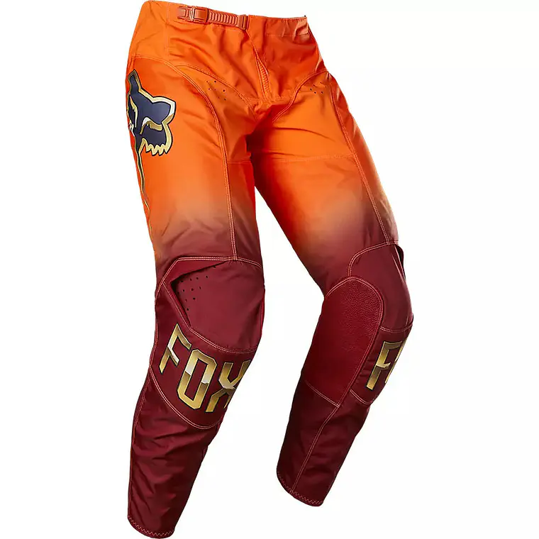 Pantalon Moto 180 CNTRO Naranjo Fox 2