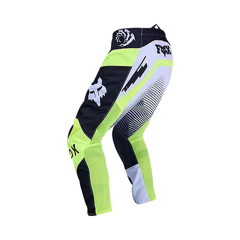 Pantalon Moto 180 Collect Amarillo/Negro Fox
