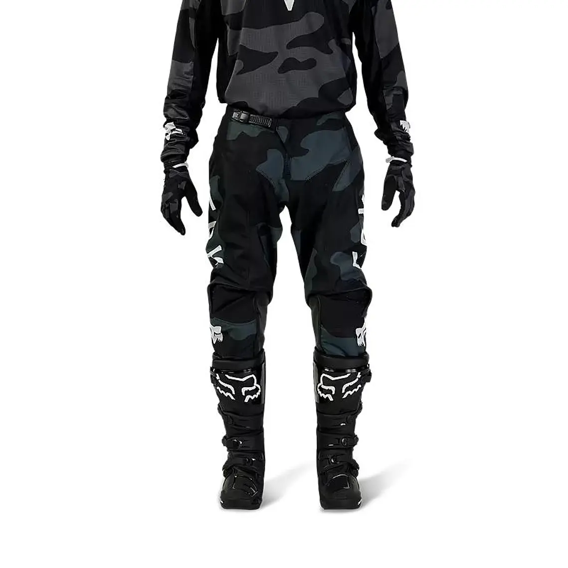 Pantalon Moto 180 Bnkr Negro Fox 3
