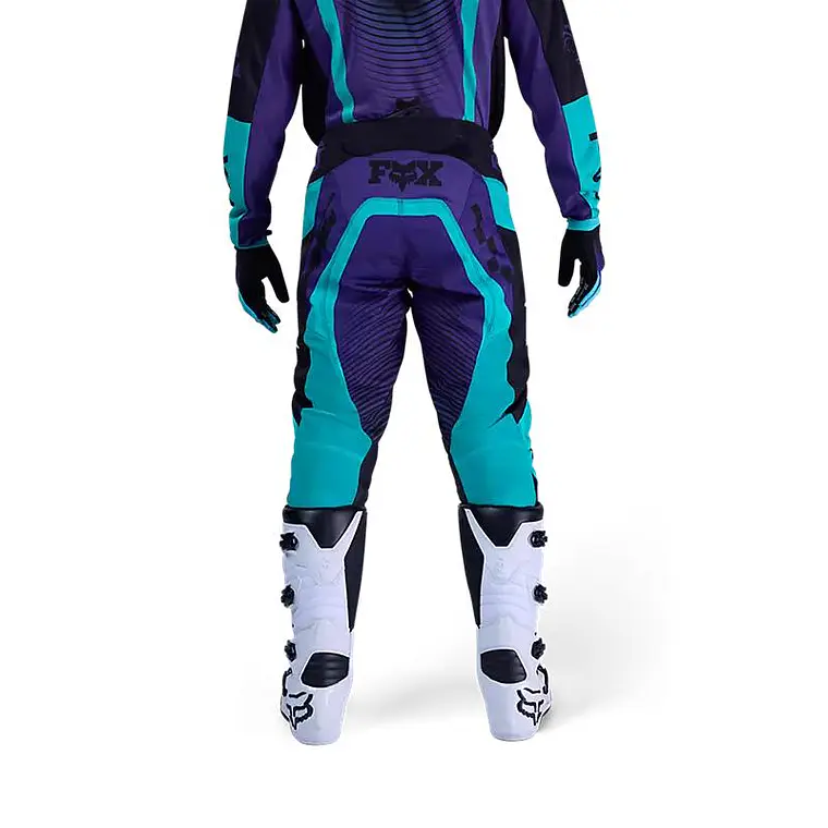 Pantalon Moto 180 Collect Morado Fox 4