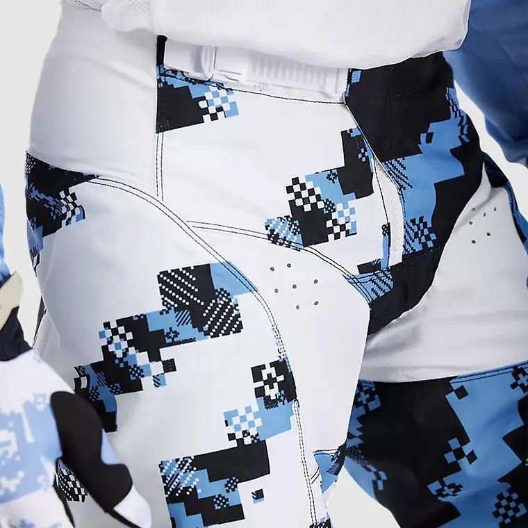 Pantalon Moto 180 Digi Image Blanco Fox 5