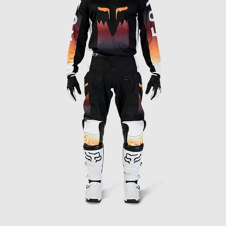 Pantalon Moto 180 Flora Negro Fox 3