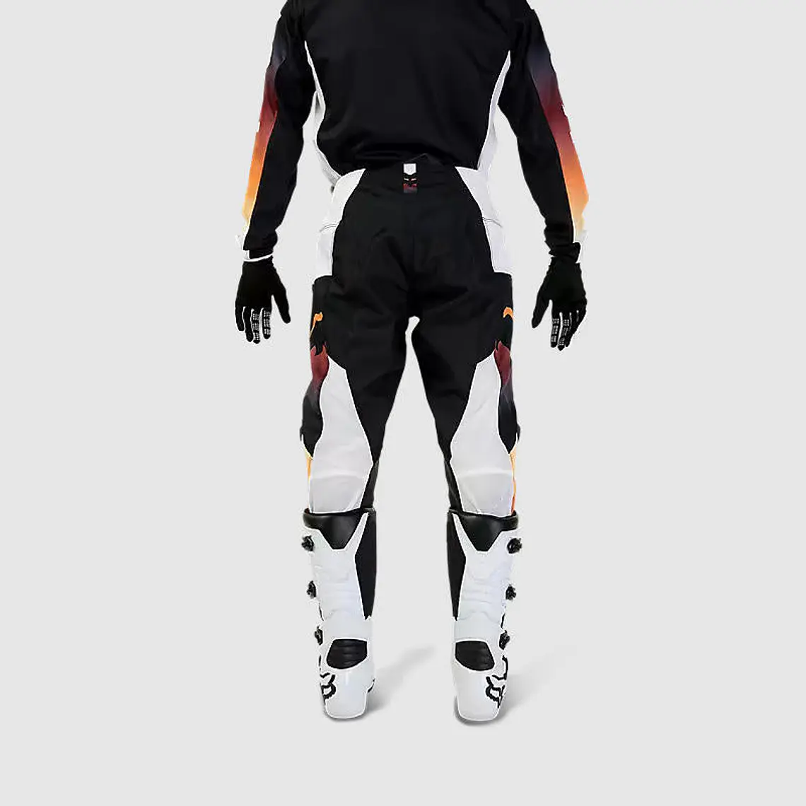 Pantalon Moto 180 Flora Negro Fox 4