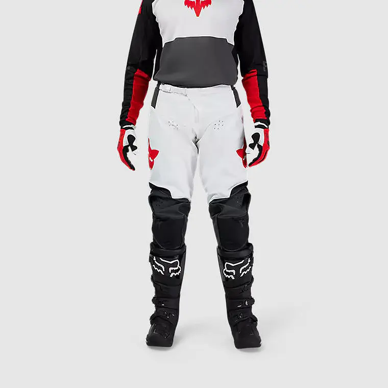 Pantalon Moto 180 Flow Blanco Fox 3