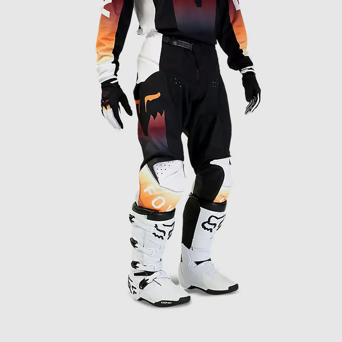 Pantalon Moto 180 Flora Negro Fox 6