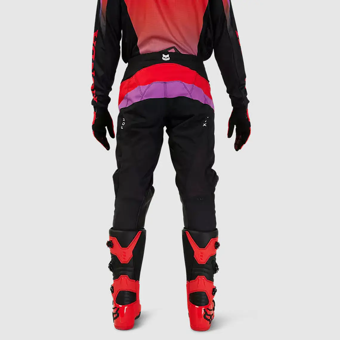 Pantalon Moto 180 Honda Negro Fox 4