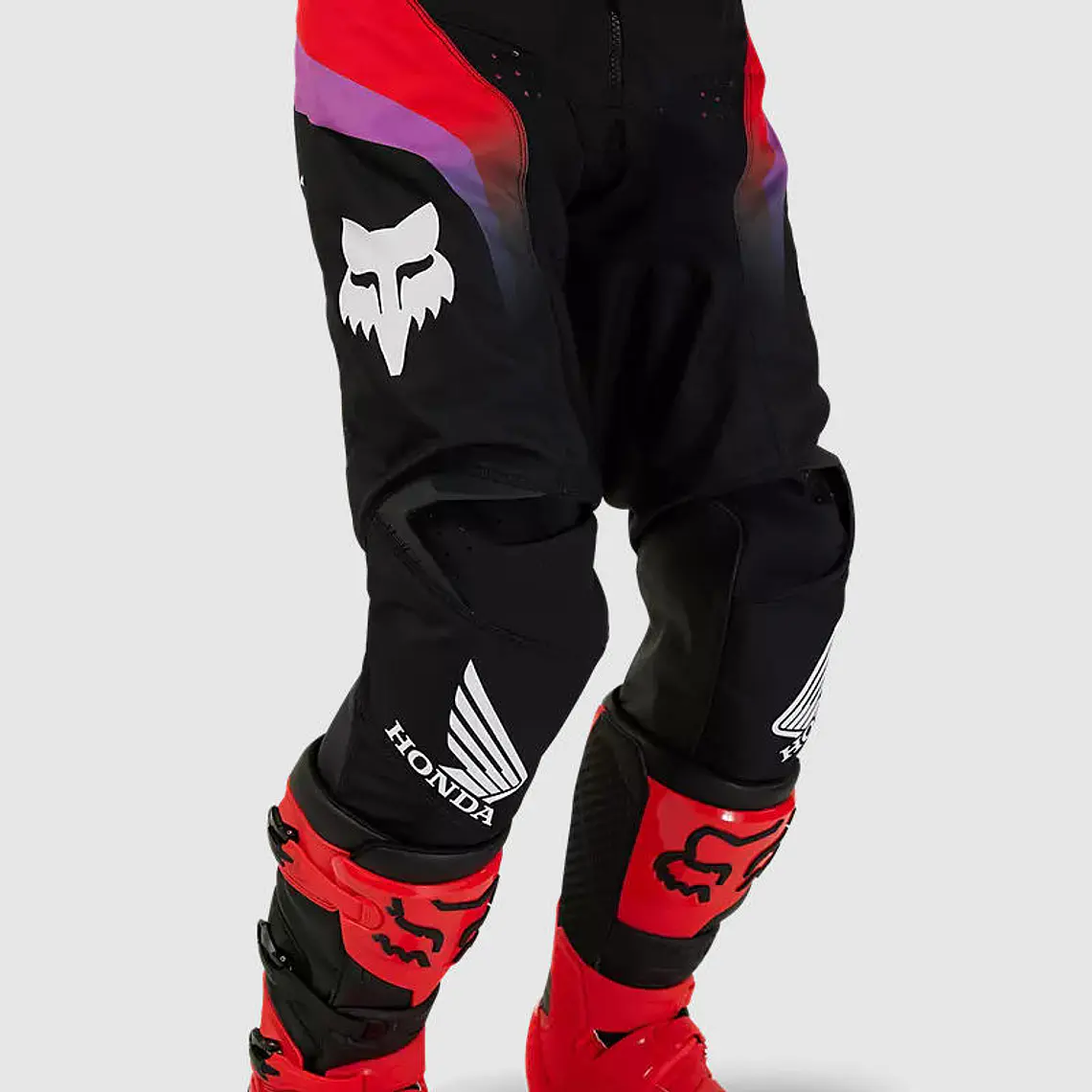 Pantalon Moto 180 Honda Negro Fox 7
