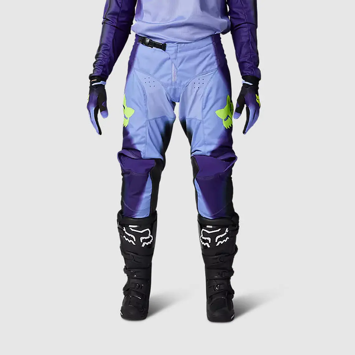 Pantalon Moto 180 Interfere Morado Fox 3