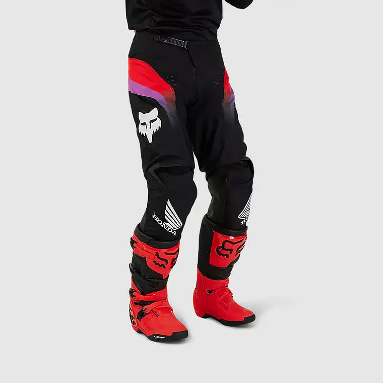 Pantalon Moto 180 Honda Negro Fox 8