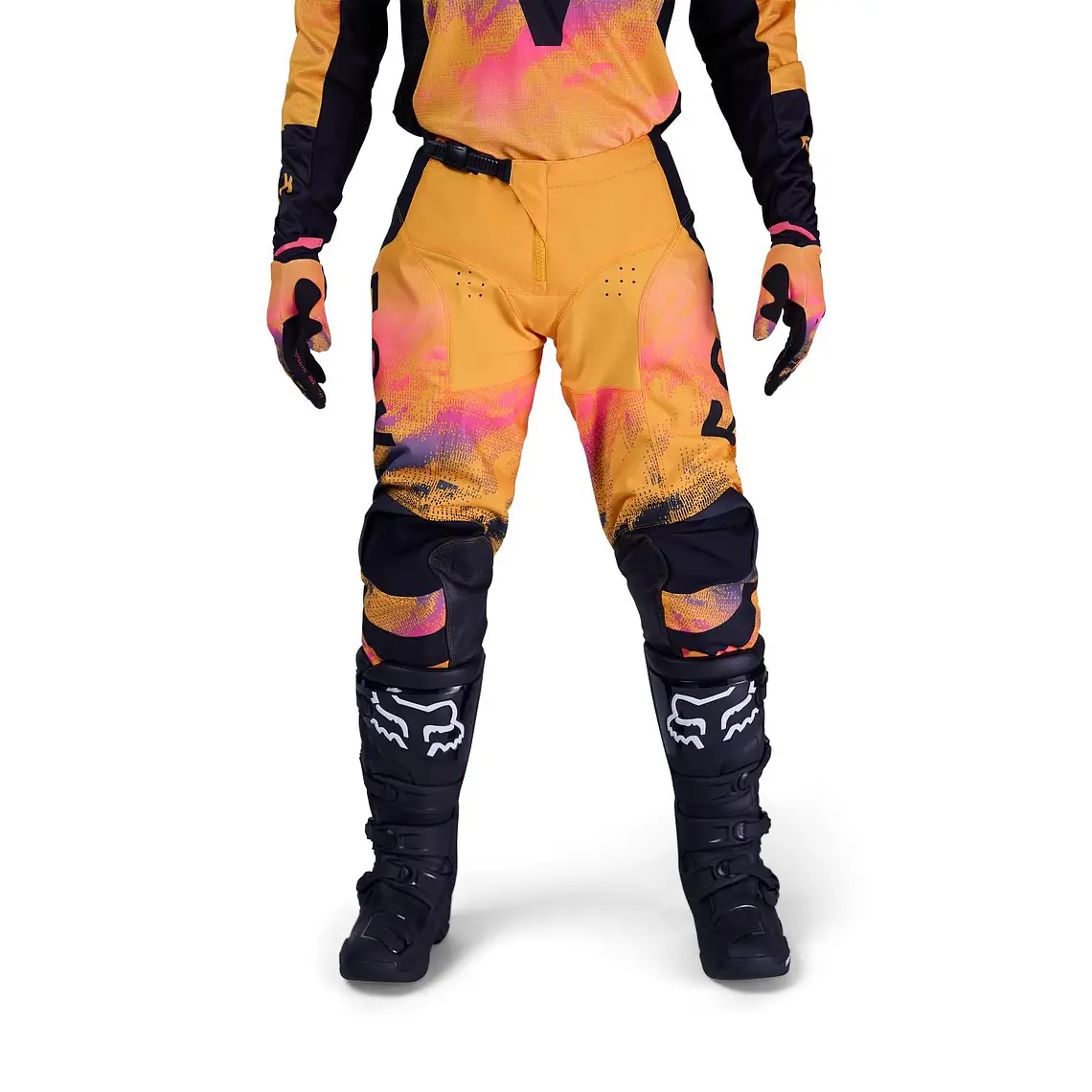 Pantalon Moto 180 Kairos Amarillo Fox 3