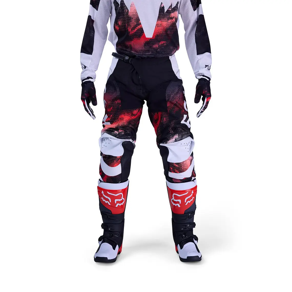 Pantalon Moto 180 Kairos Blanco Fox 3
