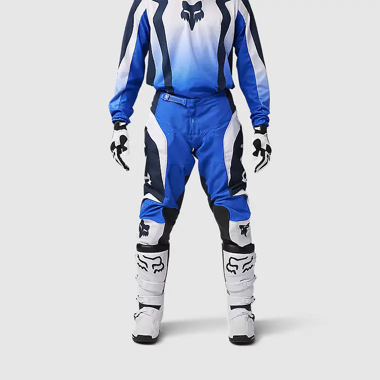 Pantalon Moto 180 Lean Azul Fox 3