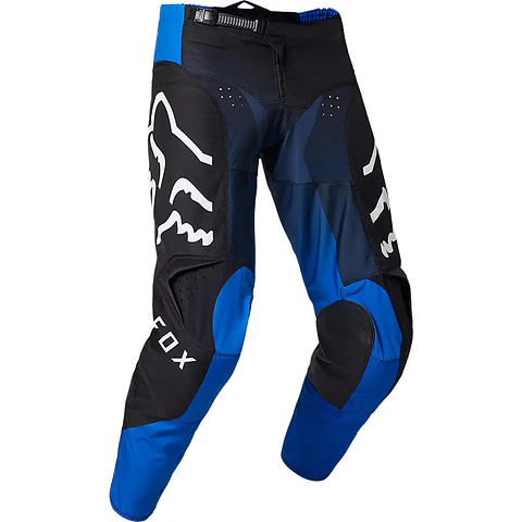Pantalon Moto 180 Leed Azul/Negro Fox