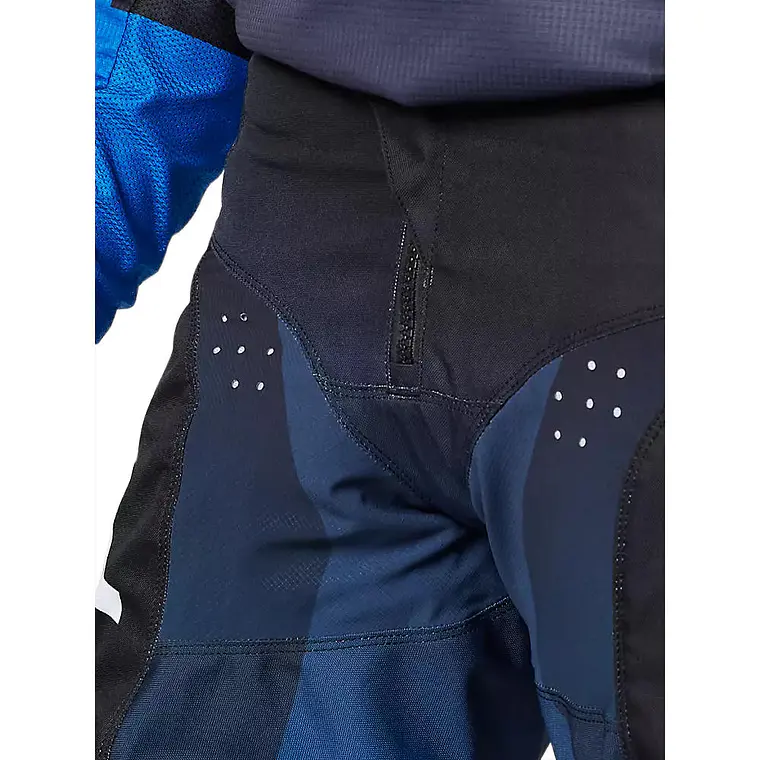 Pantalon Moto 180 Leed Azul/Negro Fox 4