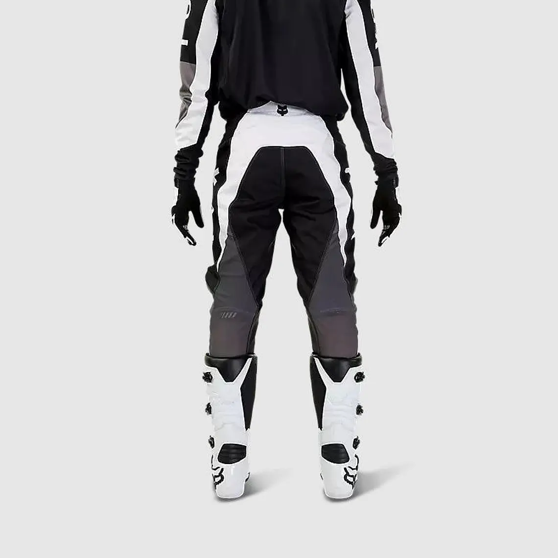 Pantalon Moto 180 Nitro Gris Claro Fox 4
