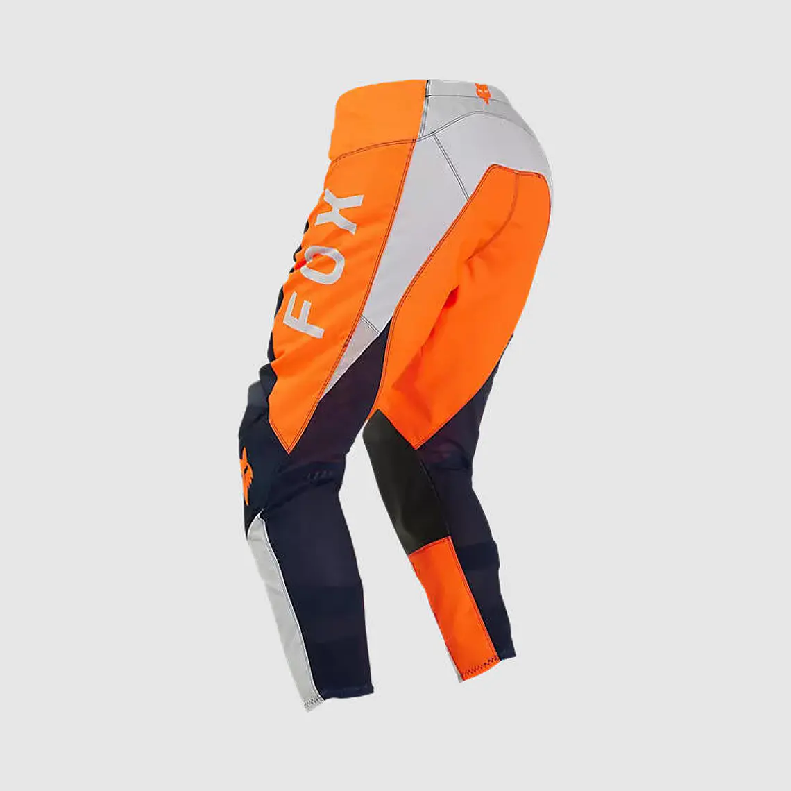 Pantalon Moto 180 Nitro Naranjo Fluor Fox 2