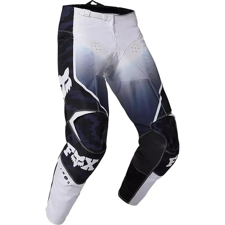 Pantalon Moto 180 Nuklr Azul/Blanco Fox 1