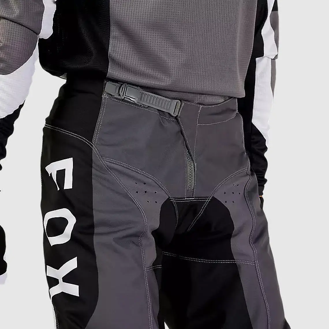 Pantalon Moto 180 Nitro Gris Claro Fox 6