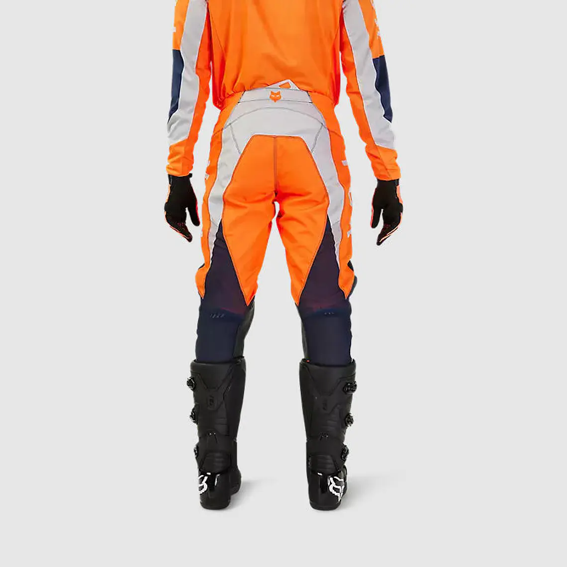 Pantalon Moto 180 Nitro Naranjo Fluor Fox 4