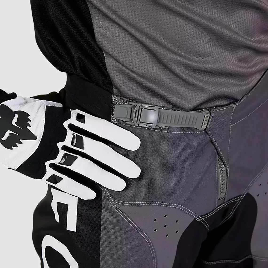 Pantalon Moto 180 Nitro Gris Claro Fox 7