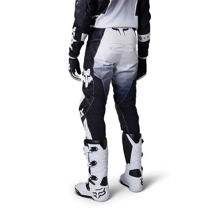 Pantalon Moto 180 Nuklr Azul/Blanco Fox 3