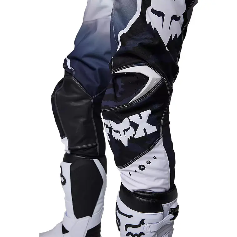 Pantalon Moto 180 Nuklr Azul/Blanco Fox 6