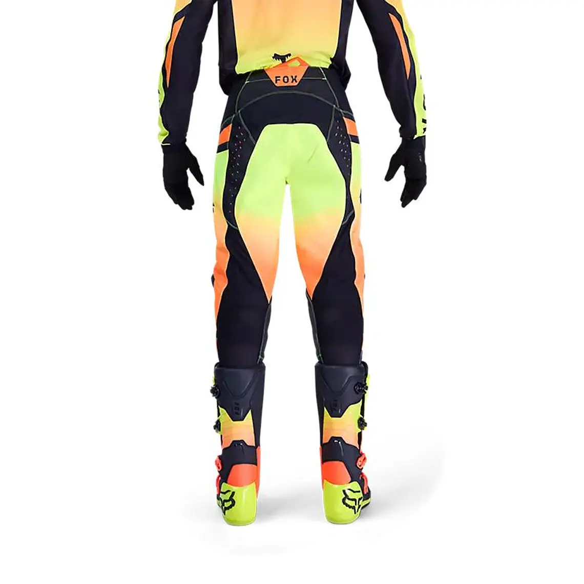 Pantalon Moto 180 Shield Amarillo Fox 4