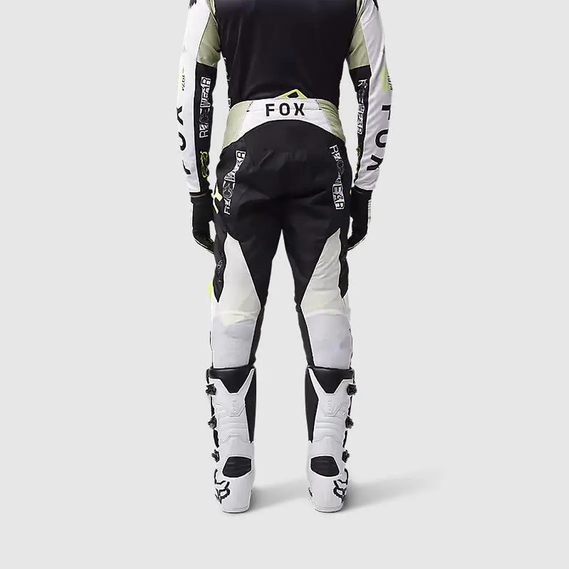 Pantalon Moto 180 Race Spec Verde/Negro Fox 4