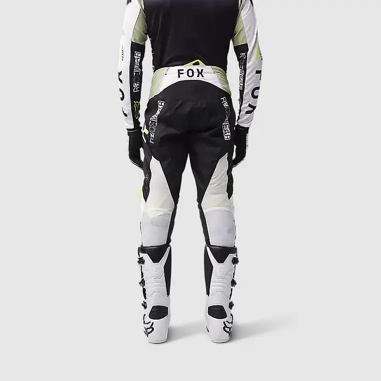 Pantalon Moto 180 Race Spec Verde/Negro Fox 4