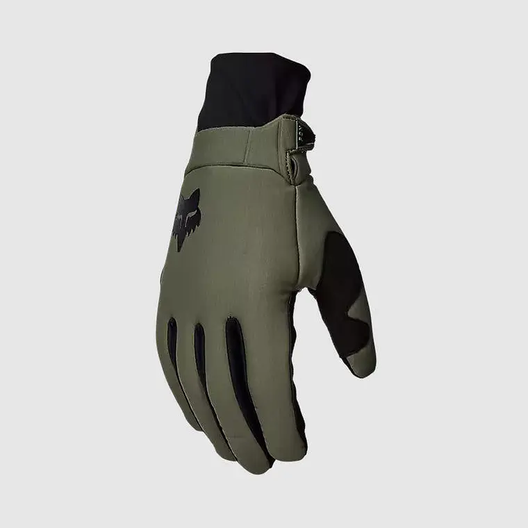 Guantes Moto Legion Drive Thermo Verde Fox 1