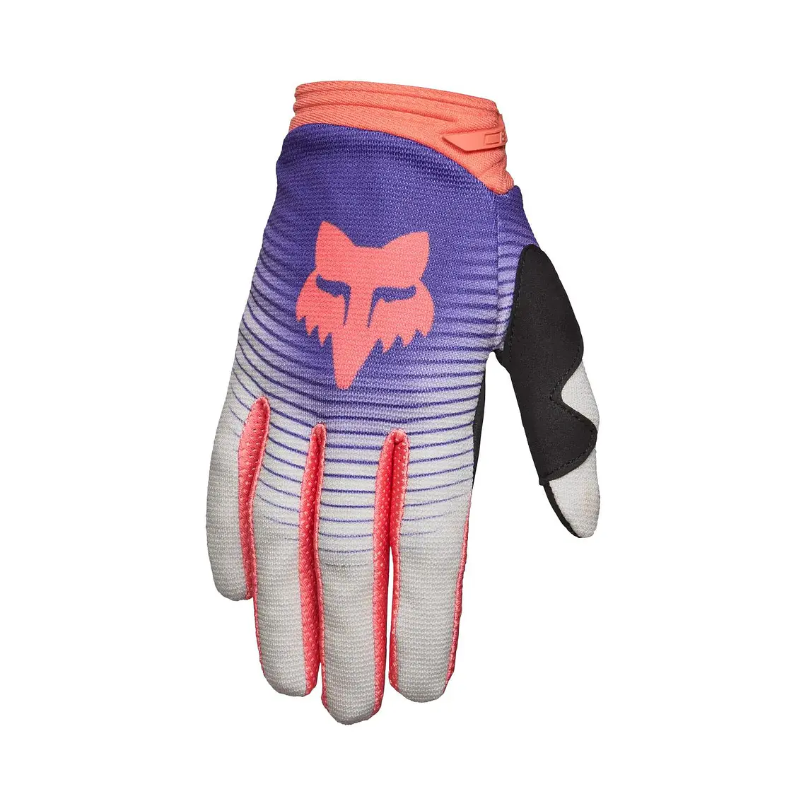 Guantes Moto Mujer 180 Collect Café/Morado Fox 1