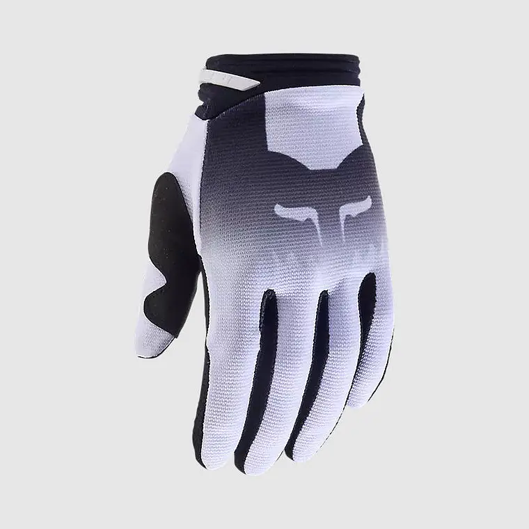 Guantes Moto Mujer 180 Flora Blanco Fox 2