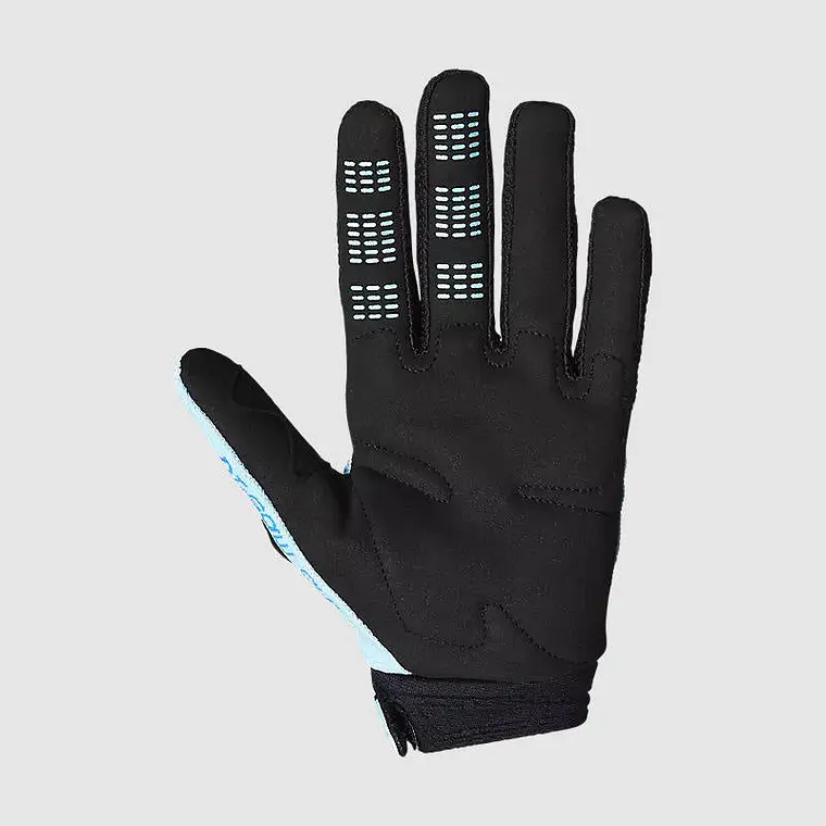 Guantes Moto Mujer 180 Race Spec Azul Fox 3